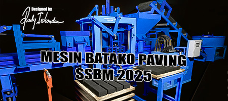 Mesin Paving Otomatis / Mesin Paving Semi Otomatis